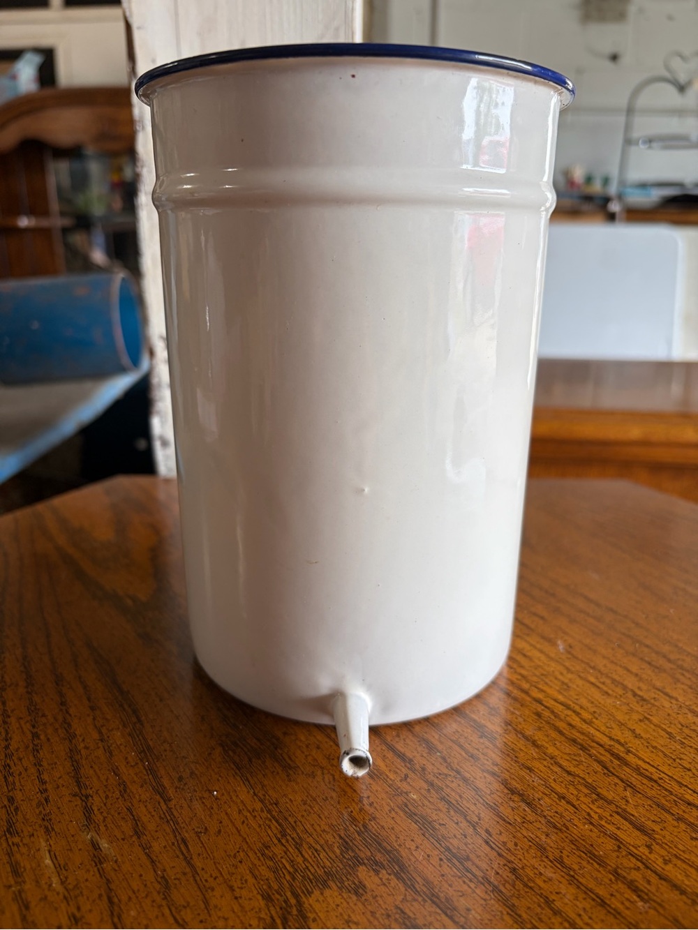 Vintage Enamel Surgical Irrigator